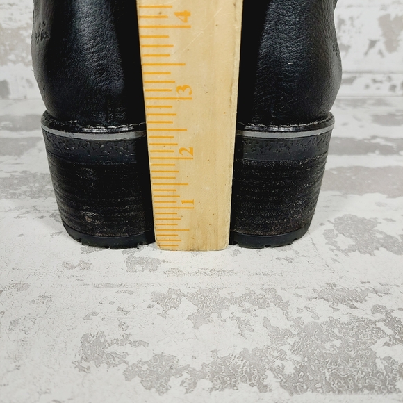 New Match Black Faux Fur Zip Up Round Toe Winter Boots X190 - Picture 7 of 12